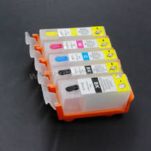 5pcs Refillable INK Cartridges for Canon MP550/MP560/MP620/MP630/MP640/MP980/MP990/MX860/MX870/IP3600/IP4600/IP4700 PGI 520 521 2024 - buy cheap