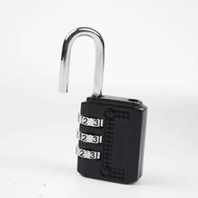 1PC 3 Digit Resettable Combination Padlock Coded Lock School Gym Locker Sheds Metal Code Password Lock Padlock 2024 - buy cheap