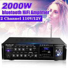 2000W Audio Amplifier Amplificador Digital Home Power Bluetooth Hifi Stereo Subwoofer Music Player Bass Subwoofer Speakers 2024 - buy cheap