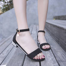 Korean Style 2018 Summer Women Sandals Open Toe Flip Flops Women's Flat Sandles with Low Women Shoes Gladiator Shoes L101 2024 - buy cheap