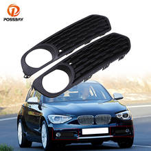 POSSBAY Car Front Bumper Fog Light Grilles Trim Covers Grill for BMW 1-Series F20/F21 3 Door & 5 Door 2011-2015 Pre-facelift 2024 - buy cheap