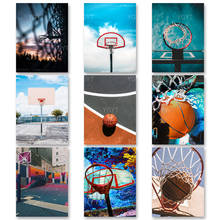 DIY Diamond Paintings Wall Art Basketball Cross Stitch Playground Pictures 5D Full Round Drill Embroidery Mosaic Home Decor Gift 2024 - buy cheap