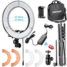 Neewer 14-inch Outer Led Ring Light Selfie Ring Light Photography Ring Lamp with Light Stand Kit for Youtube Makeup for phone 2024 - buy cheap