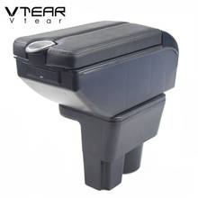 Vtear Car Armrest Leather Arm Rest USB Interface Storage Box Interior Center Console Cup Slot Auto Accessories For Suzuki Liana 2024 - buy cheap