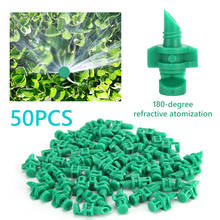 150/50pcs Atomizing Nozzle Set Hydroponic Garden Watering Sprayer Sprinkler Misting Refraction Atomization Nozzles for Pipes 2024 - buy cheap