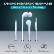 Fone de ouvido com fio, estéreo, 3.5mm, universal, para samsung galaxy s6/s5/s4, headset 2024 - compre barato