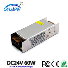 Single Output Switching Power Supply Dc 24V 2.5A 60W Led Driver Transformer 100-240v AC-dc SMPS for LED Strip Light CNC CCTV 2024 - buy cheap