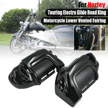 For Harley Touring Electra Glide Road King Street Glide Ultra FLTR FLHT FLHX Lower Vented Fairing Glove Box Hardware Leg Warmer 2024 - buy cheap