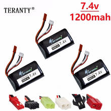 7.4V 1200mAh 803063 25C Lipo battery For Yi zhang X6 H16 MJX X101 X102 remote control quadrocopter 7.4V 1200mAh 2S lipo battery 2024 - buy cheap