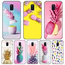 Phone Case For Samsung Galaxy A6 A8 Plus 2018 Pineapple Silicone Back Cover For Samsung Galaxy A6 A7 A8 2018 A3 A5 2016 2017 2024 - buy cheap