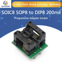 10 шт. SOP8 turn DIP8 SOIC8 К DIP8 IC socket Programmer adapter Socket 150Mil 2024 - купить недорого