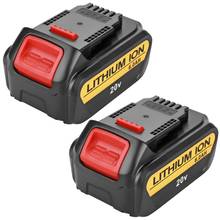 2PCS 20V 6000mAh For DeWalt DCB200 MAX Rechargeable Tools Battery Replacement DCB181 DCB182 DCB204 DCB101 DCF885 or Charge 2024 - buy cheap