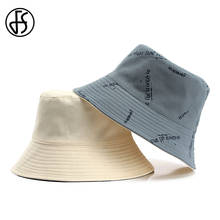 Gorra de pescador de playa para hombre y mujer, sombrero de pescador de doble cara con letras, estilo Hip Hop, color verde, FS 2021 2024 - compra barato