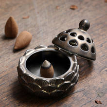 Креативная мини маленькая карманная горелка для благовоний держатель для ладана керамическая печь для ароматерапии чайная церемония домашний декор 2024 - купить недорого