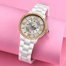 SUNKTA Women Watch Ceramic Watch Women Simple Diamond Clock Casual Fashion Watch Sport Waterproof Wristwatch Montre Femme+Box 2024 - buy cheap