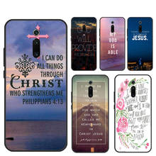 Bible Philippians Jesus Christ Quotes Case For POCO X3 Pro X3 GT F1 F3 M3 M4 X4 Pro Cover For Xiaomi Mi 11 Lite 12 10T 11T Pro 2024 - buy cheap