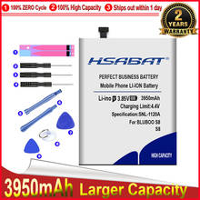 Аккумулятор HSABAT 0 Cycle 3950 мАч для Bluboo S8 S8 lite S8lite, высококачественный мобильный телефон запасной аккумулятор 2024 - купить недорого