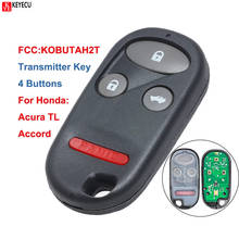 Keyecu-nova chave transmissora e controle remoto, para honda accord 1998, 1999, 2000, 2001 e 2002, acura tl 2000 e 2001, chave do carro, kobutah2t 2024 - compre barato