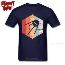 Футболка Swag, Мужская футболка темно-синего цвета, уличная футболка с принтом «Sputnik-1», 2019 2024 - купить недорого