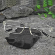 Vaztúnica-gafas transparentes TR90 para hombre y mujer, lentes graduadas, lentes ópticas con puntos de empollón, 9g 2024 - compra barato