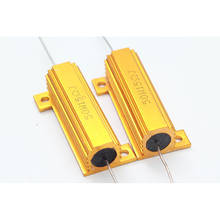 1Pcs 50W Alumínio Shell Power Metal Caso Wirewound Resistor 10 12 15 22 24 30 ohm Frete Grátis 2024 - compre barato