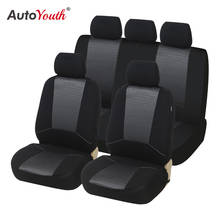 AUTOYOUTH Car Seat Covers Universal Fit Jacquard +Polyester Fabric Automobiles Seat Cover Interior Accessories Seat Protector 2024 - buy cheap