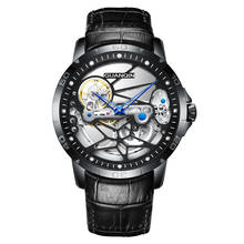 Guanqin Mechanical Automatic Business Watch Men Top Brand Luxury Waterproof Skeleton Tourbillon Clock Men Relogio Masculino 2024 - buy cheap
