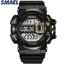 SMAEL-reloj Digital deportivo para hombre, cronógrafo de marca de lujo, resistente al agua, electrónico, LED, militar, Masculino 2024 - compra barato