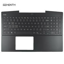 Laptop For Dell G Series G3 15 3590 Upper Case Palmrest Keyboard with Backlit 0P0NG7 2024 - buy cheap