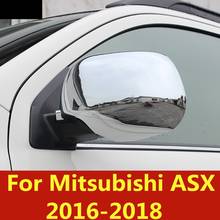 Cubiertas de espejo retrovisor de coche, protectores de borde de espejo retrovisor, accesorios de decoración Exterior para Mitsubishi ASX 2016-2018 2024 - compra barato