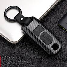 Carbon fiber ABS Car Remote Key Case Fob Cover For Mazda 2 3 6 Atenza Axela CX-5 CX5 CX 5 CX-7 CX-9 2015 2016 2017 2018 Smart 2024 - buy cheap