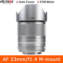 VILTROX 23 мм F1.4 STM автофокусировка Большая диафрагма объектив с фиксированным фокусом для Canon EO S.M/M10/M100/M3/M5/M6/M6 II крепление портретный объектив 2024 - купить недорого