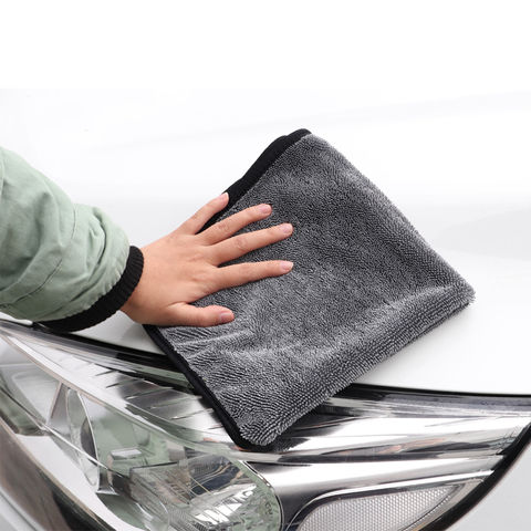 Полотенце из микрофибры 40x40 см, ткань для мытья автомобиля, инструмент для чистки автомобиля, детальное сушильное полотенце, плотное полированное полотенце, полировка, восковая ткань, супер Abso 2022 - купить недорого