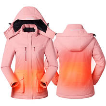 Chaqueta térmica con USB para hombre y mujer, chaleco largo con capucha para amantes del aire libre, ropa eléctrica para senderismo y pesca, invierno, 2019 2024 - compra barato