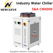 Resfriador de água industrial s & a cw6000, 3000w de capacidade para máquina a laser co2, refrigeração, 300w, tubo laser co2, recém-fabricado 2024 - compre barato