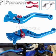 Palanca de freno de motocicleta, accesorio de aluminio, ajustable, para Yamaha JOG 100, azul/rojo/plateado 2024 - compra barato