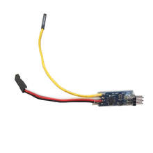 Barco rc/tanque conector diferencial de rotação, sistema de superfície com 3 canais, motor duplo, esc duplo para brinquedo, 1 peça 2024 - compre barato