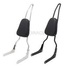 Motorcycle Black/Chrome Passenger Backrest Sissy Bar For Honda Rebel 250 CA250 CMX250 CMX250C 2024 - buy cheap