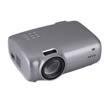 Uhappy U43 светодиодный ЖК-проектор 1080P домашний кинотеатр пульт дистанционного управления проектор экран HD 16:9 для ноутбука dvd-плеер 2024 - купить недорого