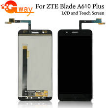 Pantalla LCD de 5,5 pulgadas para ZTE Blade A610 Plus, pantalla táctil para ZTE Blade Plus de 5,0 pulgadas, montaje del digitalizador de pantalla LCD de repuesto 2024 - compra barato