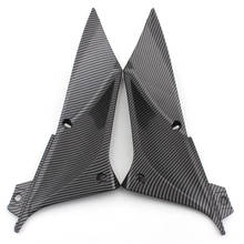 Motorcycle ABS Plastic Carbon Fiber Paint  Side Air Duct Cover Fairing Insert Parts Fits For Yamaha YZF R1 2002 2003 Models 2024 - buy cheap