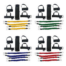 11 PCS Yoga Pilates Resistance Bands Set Abs Exercise Fitness Tube Workout Bands 2024 - buy cheap