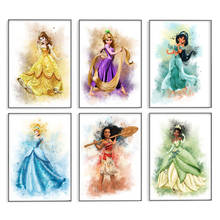 5D DIY Diamond Painting Kit Disney Princess Full Drill Square Embroidery Mosaic Art Picture of Rhinestones Home Decor Gift 2024 - buy cheap