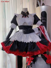 Hot Game Azur Lane Prinz Eugen Cosplay Costume Lovely Maid Dress Unisex Ball Activity Party Role Play Clothing Custom-Make Any 2024 - buy cheap