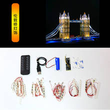 Only Led Light Kit For 10214 Creator London Tower Bridge Toys Building Blocks Model Lighting Set only led lights 2024 - buy cheap