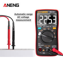 ASCENDAS AN113D  Digital Multimeter 6000 counts Temperature AC/DC Voltage Current Meter electrical meter transistor tester CS071 2024 - buy cheap