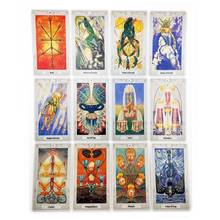 Thoth Tarot 78 Cards Deck Mysterious Divination Oracle Playing Card Family Party Board Game 2024 - buy cheap
