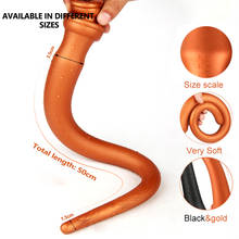 Anal Beads Silicone Sex Toys For Men Super Long Anal Plug Dildo Butt Plug No Vibrator Prostate Massage Anus Dilator Gay Anal Sex 2024 - buy cheap