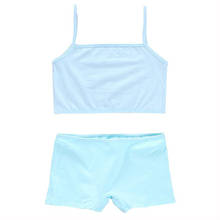 1set/lot Training Bras Set for Girls Teenage Underwear Set Cotton Underwears for Girls Bra for8-14Years 2024 - buy cheap