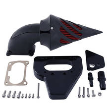 Filtro de admisión en forma de pincho para motocicleta, accesorio para Honda VTX 1800 02-09 03 04 05 06, color negro cromado 2024 - compra barato